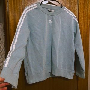 Adidas Light Blue Pullover Sweatshirt Size Small-Medium